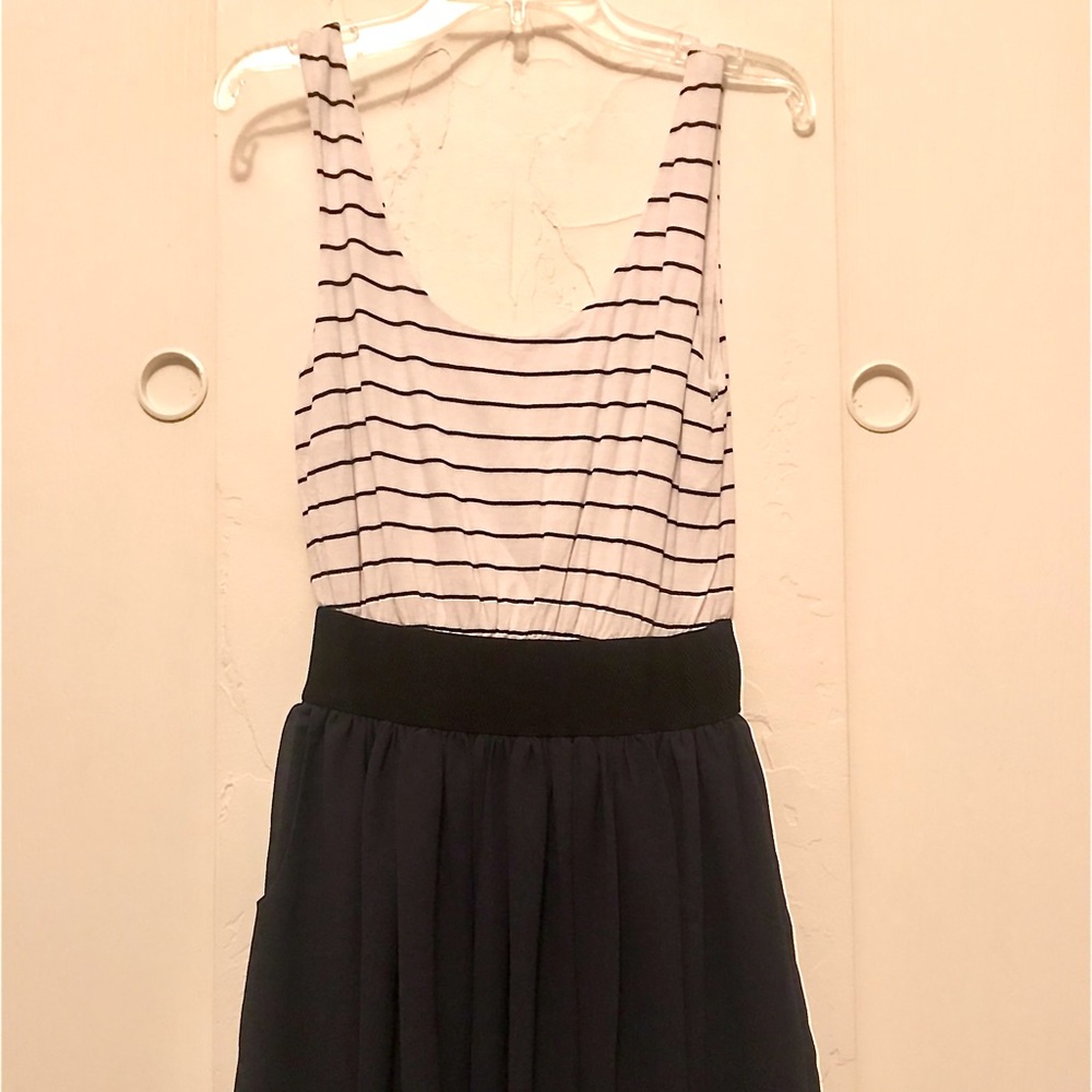PapayaClothing Two Toned Dress